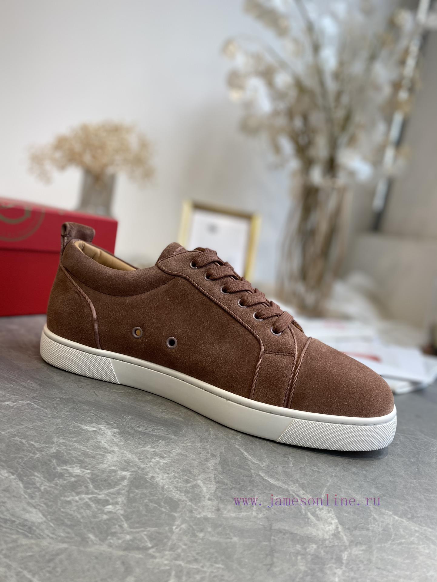 ╔ Low Cut Brown Red Light Version ╗️Top Level Customized Version𝑪𝒉𝒓𝒊𝒔𝒕𝒊𝒂𝒏 𝑳𝒐𝒖𝒃𝒐𝒖𝒕𝒊𝒏Whether It's 2ghim23b - Image 6