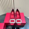 Top TierRoger Vivie * | RV Classic Silk Water Diamond Buckle SeriesOriginal Customized Shoe Las qxae53xf