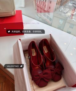 𝒗𝒂𝒍𝒆𝒏𝒕𝒊𝒏𝒐𝟐𝟓𝑭𝒘 Early Spring New Products ᥫᩣFabric FabricInner SheepskinLeather SoleElegant Style djpokxf4