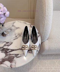 Balancing * Classic Flat Sole Single Shoe With Small Pointed Design Elongated Leg Lines Classic ohtv5hv2