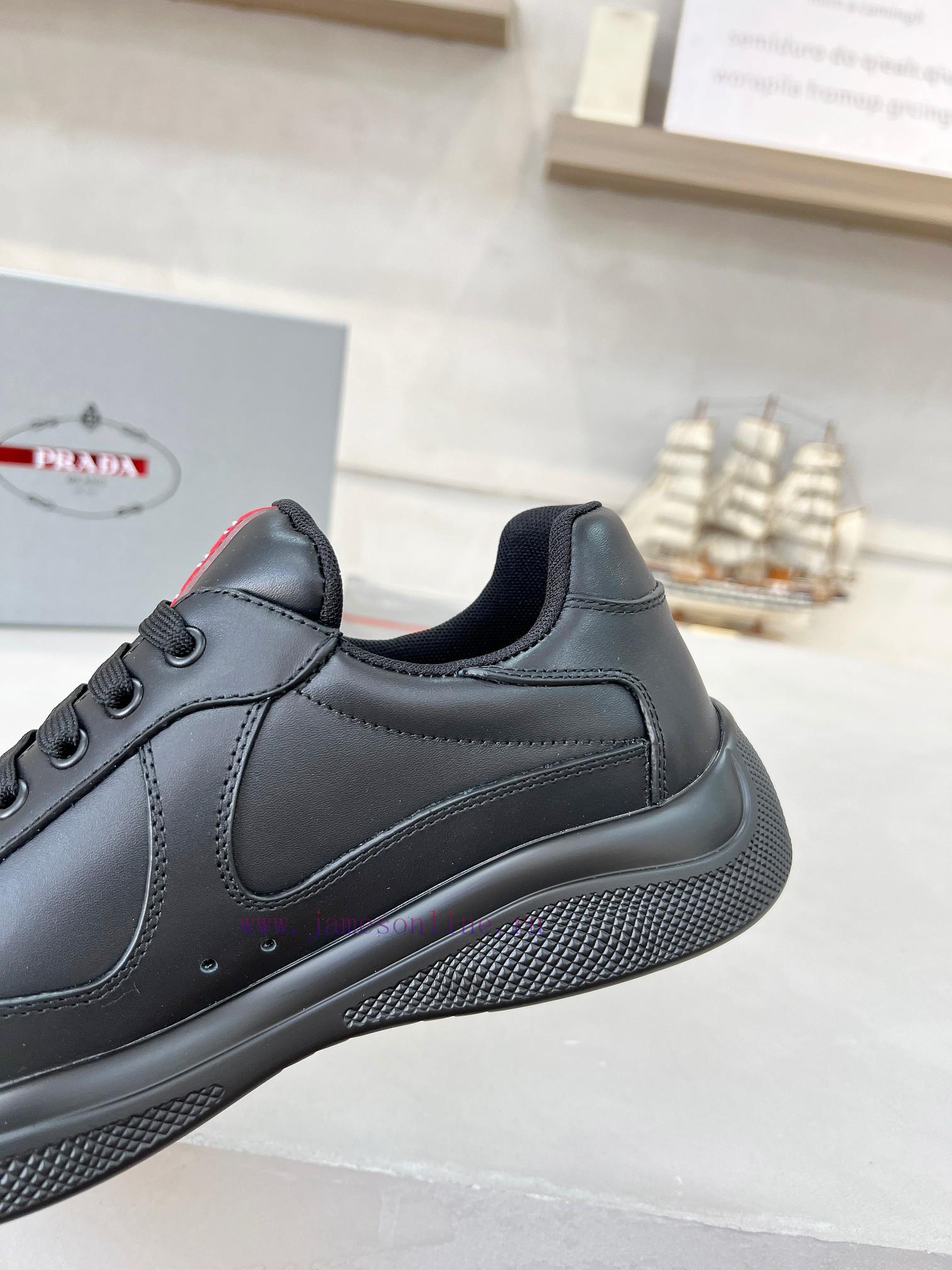 Prada Top Edition SneakersImported Fly Woven Fabric With Stitched Patent Leather On The UpperSh vp8wze47 - Image 4