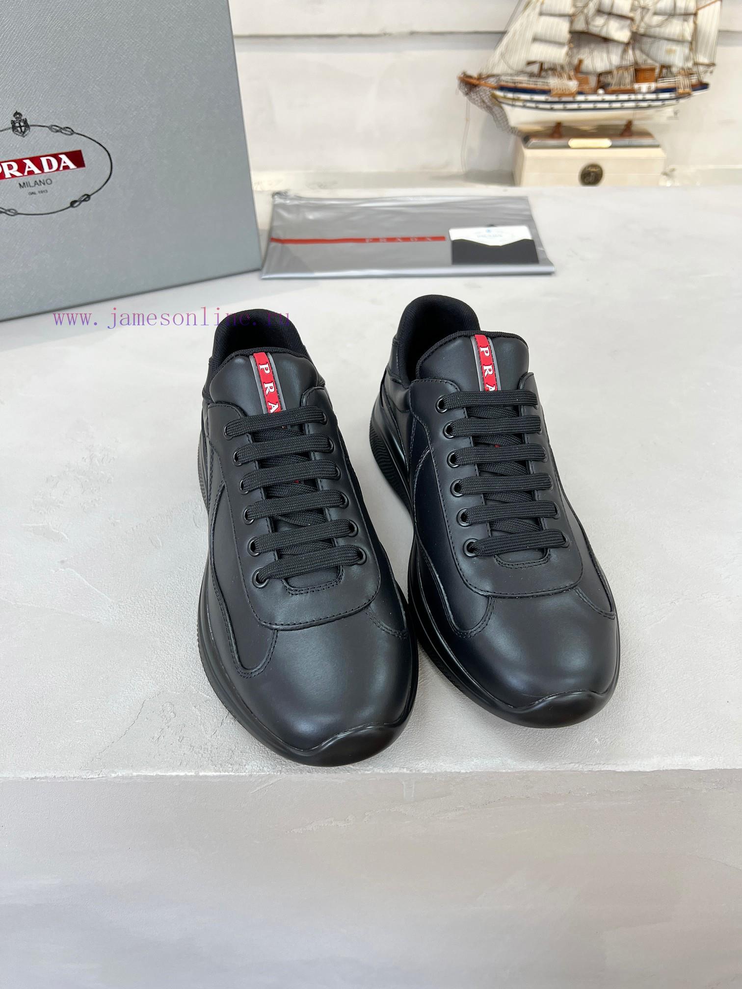 Prada Top Edition SneakersImported Fly Woven Fabric With Stitched Patent Leather On The UpperSh vp8wze47 - Image 9