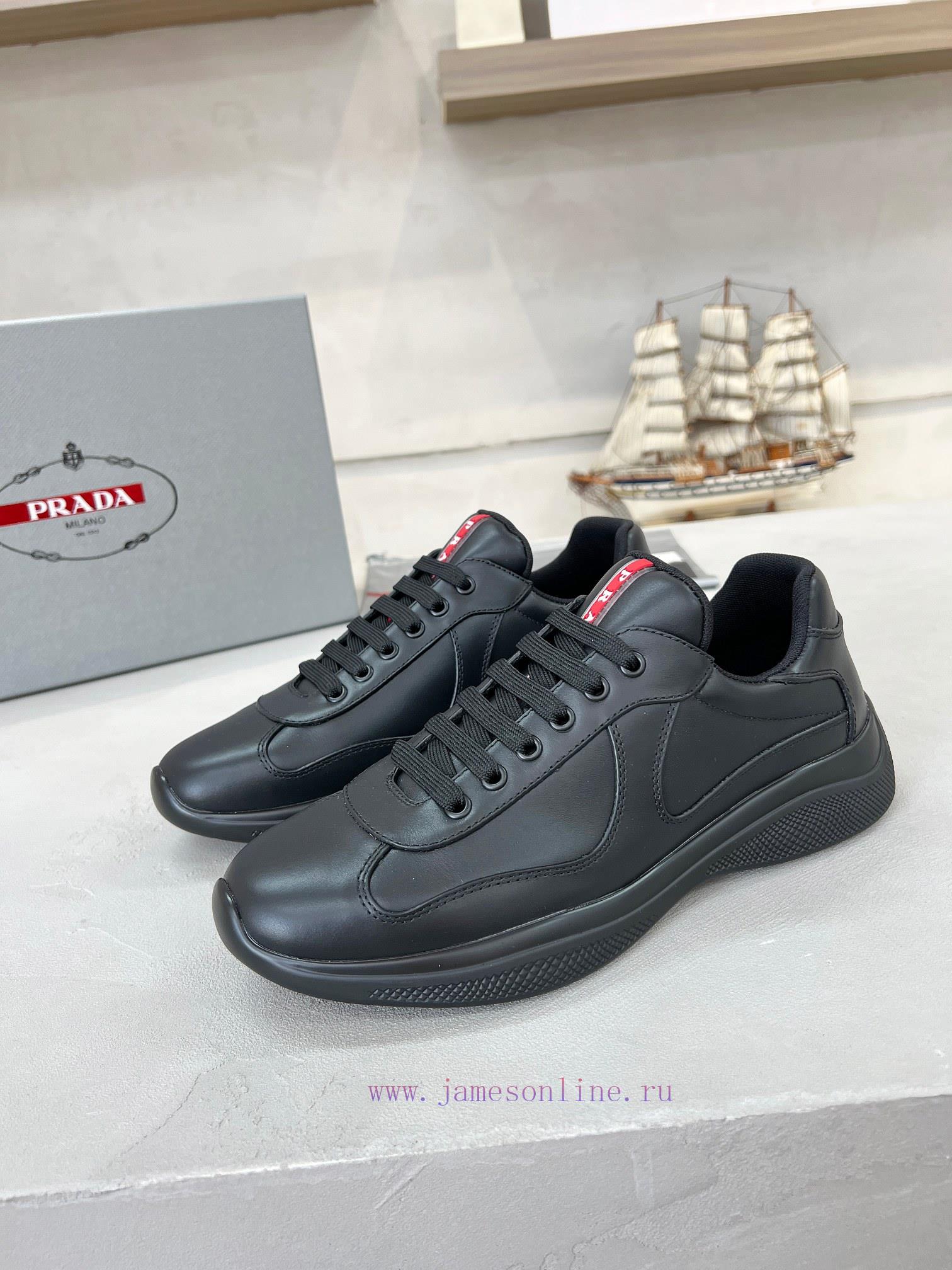 Prada Top Edition SneakersImported Fly Woven Fabric With Stitched Patent Leather On The UpperSh vp8wze47 - Image 10
