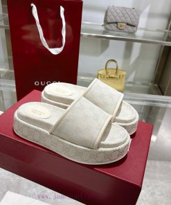 Top Selling 2025 Women's New GG Gucci Thick Soled SandalsThe Iconic Gucci Logo And Exquisite Pa eic6p3jv
