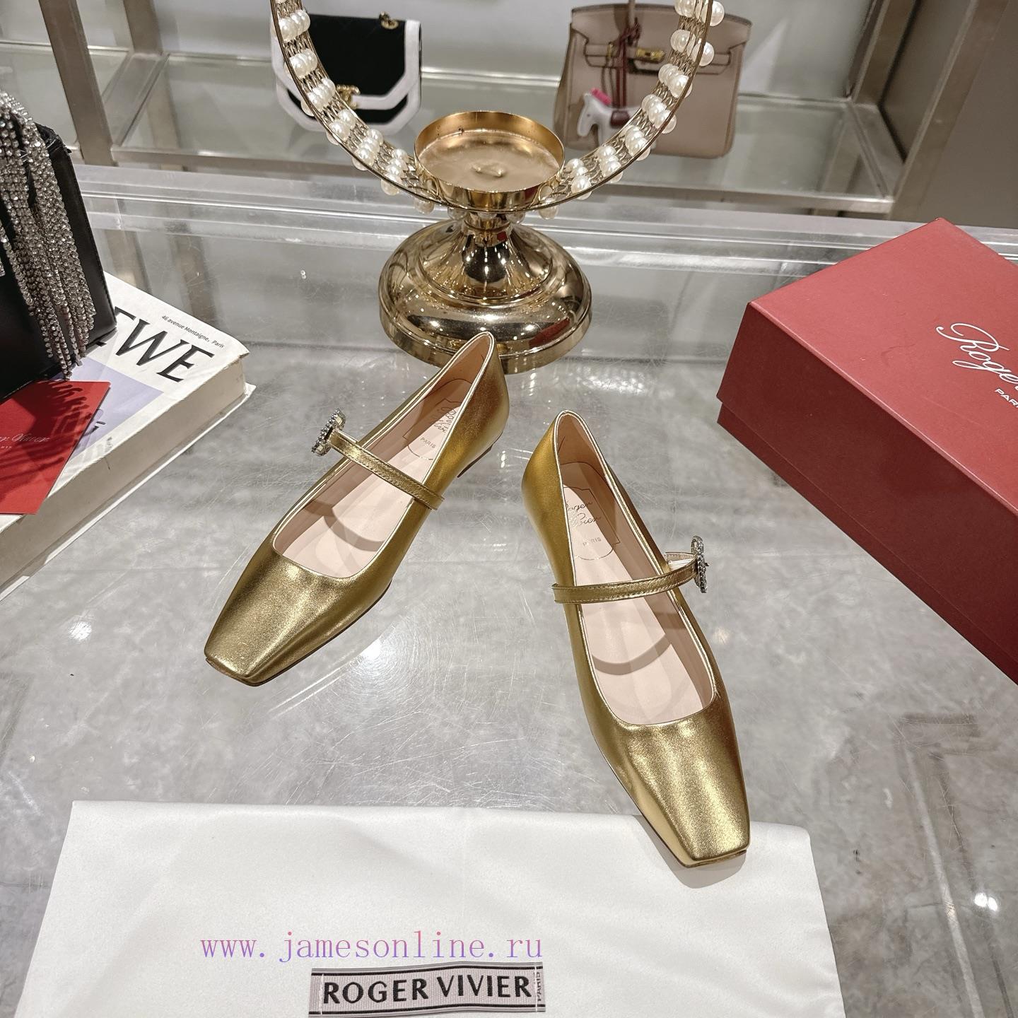 RV 2025SS Spring/Summer New Mary Jane Single ShoesA Must-have Item With A Short Heel Design And 8qrwjwcs - Image 3