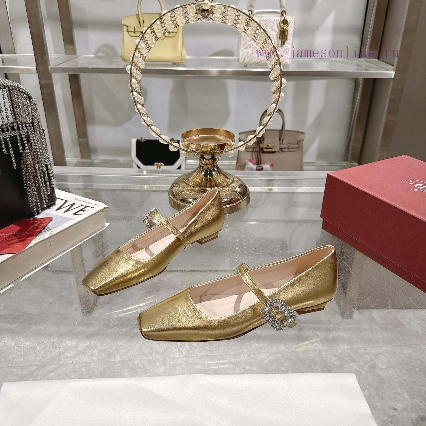 RV 2025SS Spring/Summer New Mary Jane Single ShoesA Must-have Item With A Short Heel Design And 8qrwjwcs - Image 4