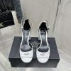 High QualityVersace Early Spring Coarse Heel Hollow Sandals Overseas Hot Selling ChampionYB's O 58nsalrp
