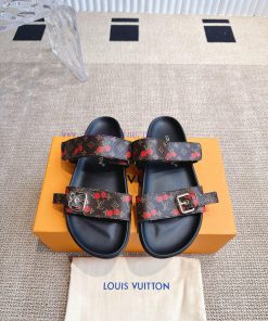 Louis Vuitton 2025ss Cherry Collection Spring/Summer New Slippers With Velcro Adjustable Elasti tczyocct