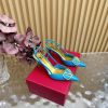 2025 Fashion Show | Valentino Knitted Hook Art Bohemian Sandals With Exquisite High Heels | Ver k11sdzmo