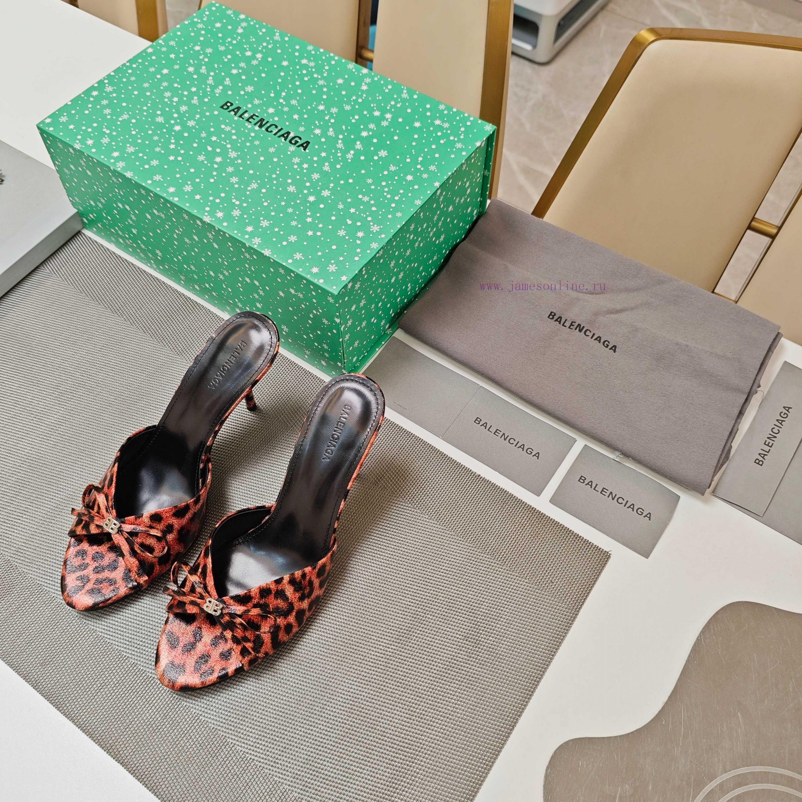 Balenciaga 2025 New Open Toed Strap Butterfly Knot Sandals2025 Official Limited Edition "magnet cunoqrxf - Image 3