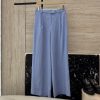 LZ25016 New Pants ️BC 100% Linen Wide Leg Pants Blue Purple SMLUpdate Time: March 18 2025 By qihbsc6p
