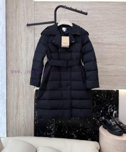 2026009 New Down Jacket ️Burberry Double Breasted 90% White Goose Down Jacket Long Three ddbakfdv