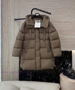 8228 New Down Jacket ️Maxmara 90% White Goose Down Long Sleeved Down Jacket Black Beige Coffe kzauo2y6