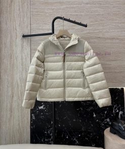 M387 New Down Jacket ️Moncler Top Edition Splice Leather 90% White Goose Down Hooded Long Sle bo3hys1f