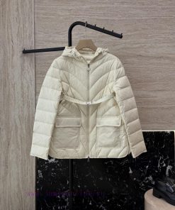 M358 New Down Jacket ️Moncler Top Edition Super Slimming 90% White Goose Down Down Jacket Bei oo0dv0u5