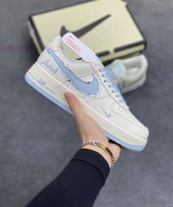 Xiaohongshu Popular Official Custom Nike Air Force 1 Low '07 "Keep Fresh" Mi Yue Lan Silver Sma 7al2faxh