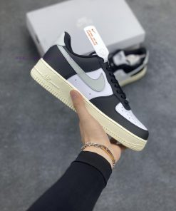 Nike Air Force 1 Low White Black Grey Air Force One Low Top Casual Board Shoes Original Last Or m0ndcjhw