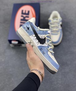 Nike Air Force 1'07 Low "The Age Of Cracks" Hand Drawn Graffiti Crack Era Air Force One Low Top tzetsqqd