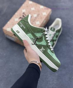 Overseas Release Of Nike Air Force 1 '07 Low LV Collaboration - Light Green And Dark Green Air h2bd9kji