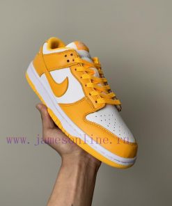 NIKE SB Dunk Low "white And Yellow" Sports And Leisure Low Top Board Shoes. The Original Top Ma g90rvpzz