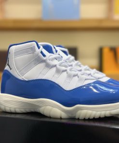 Air Jordan 11 Retro White BlueDistinguish The Current Market From 'pseudo Pure'Exquisite Textur ecdw959v