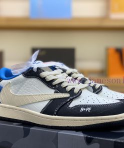 Bape X Air Jordan 1 Low Black White BlueThis Product Advocates Breaking The Limitations Of Trad ku03gviu