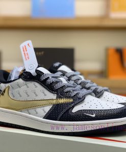 Stussy X Air Jordan 1 Low Dragon Scale Gold HookThis Product Advocates Breaking The Limitations wlzx6604