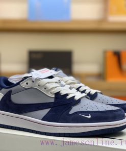 Undefeated X Air Jordan 1 Low Blue Grey Pig EightThis Style Features A Simple And Elegant Desig ywo6s92h