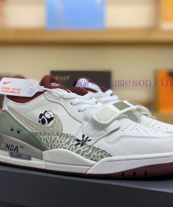 Air Jordan Legacy 312 "Lazy Giant Panda" Chinese Style Hand Drawn/private CustomizationThe Jord bxngdydi