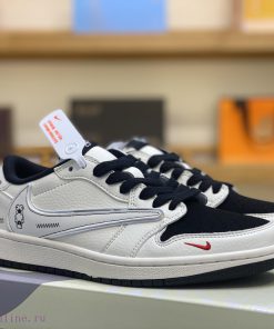 Travis Scott X Fragment Design X Air Jordan 1 Low OG SP Joe 1 Violent Bear Co Branded Cartoon M rdlti0o0