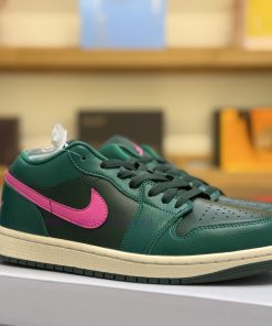 .The Air Jordan 1 Low "Watermelon" Shoe Is Inspired By "watermelon" With Peacock Green And Fir p1lnrjcd