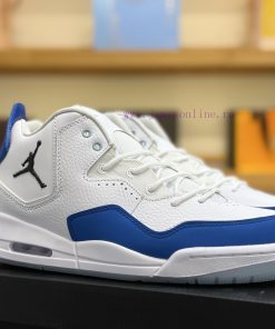 Air Jordan Courtside 23 "AJ23 White BlueOriginal Level Repackaged ShipmentCorrect Tongue Three- ajzaz9rm