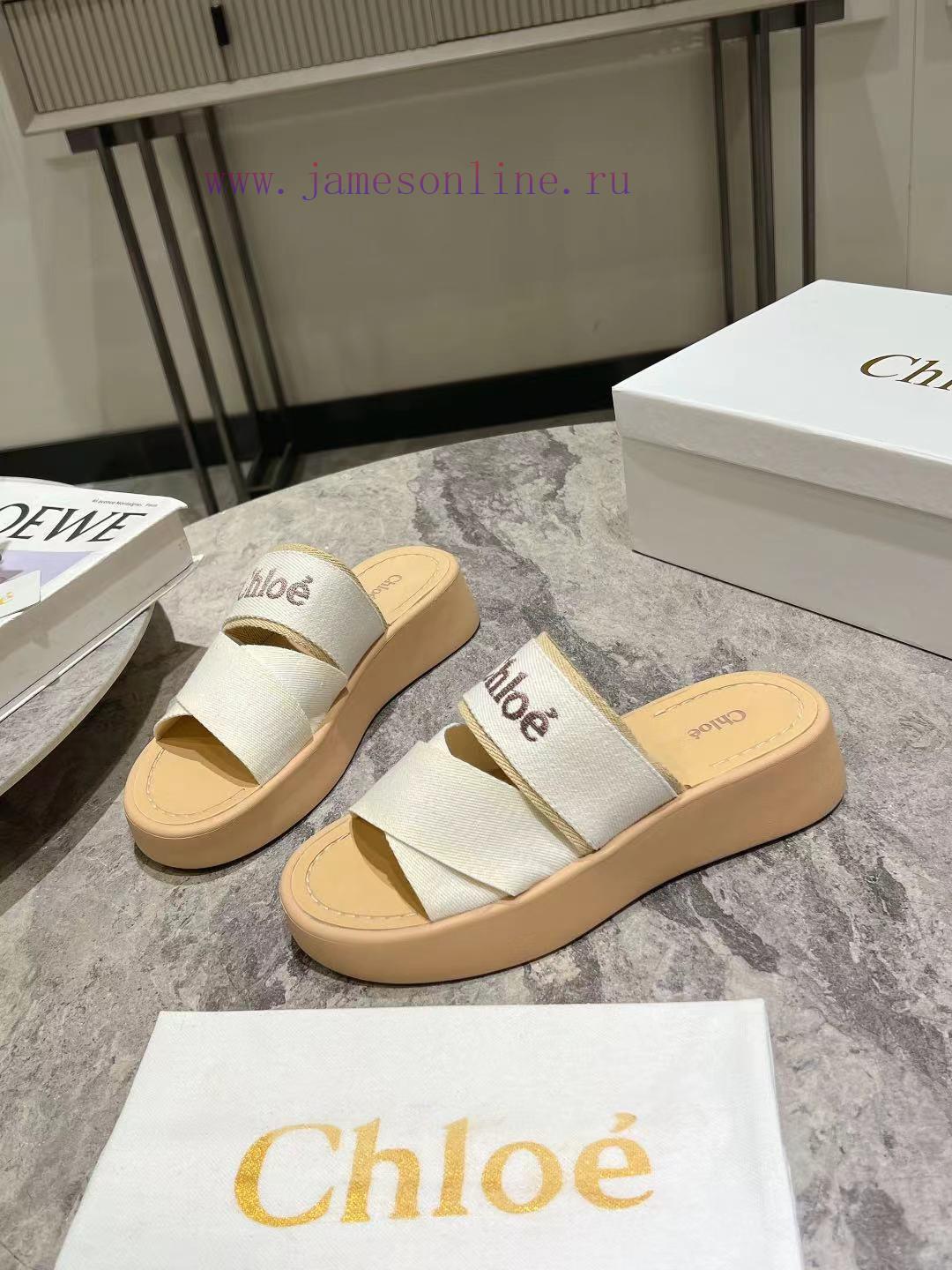 Purchase Grade Chloe/Chloe Classic Spring/Summer Knitted Strap SlippersChloe Spring/Summer Coll qz5mpzas - Image 4