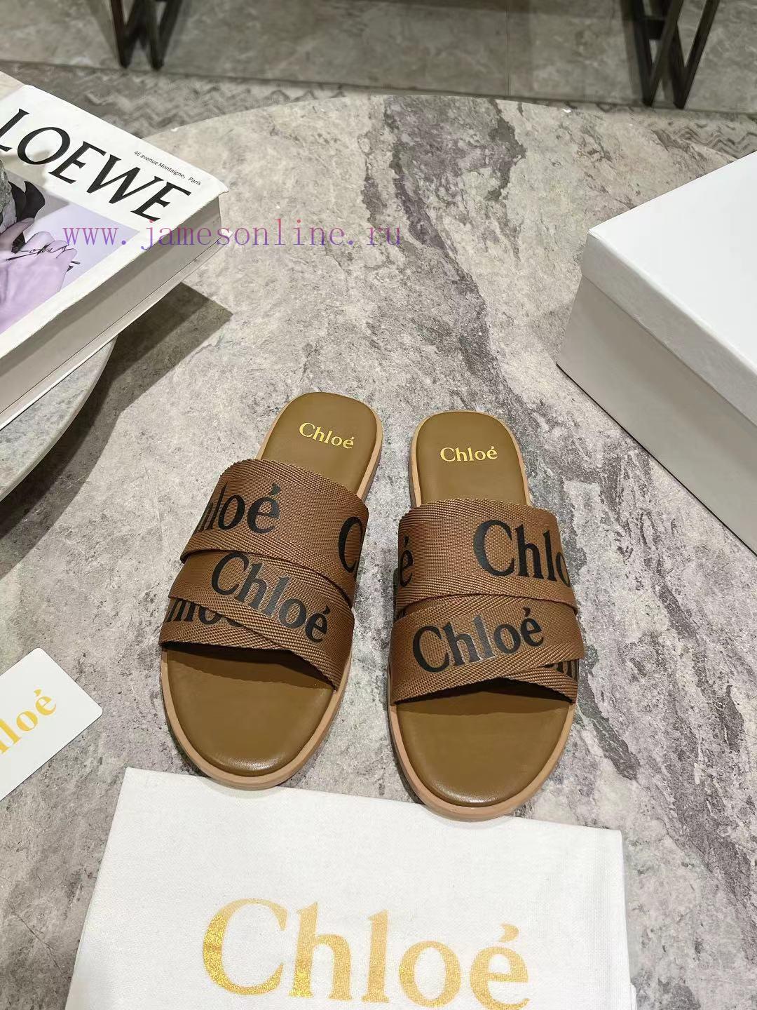 Purchase Grade Chloe/Chloe Classic Spring/Summer Knitted Strap SlippersChloe Spring/Summer Coll 38lscvug