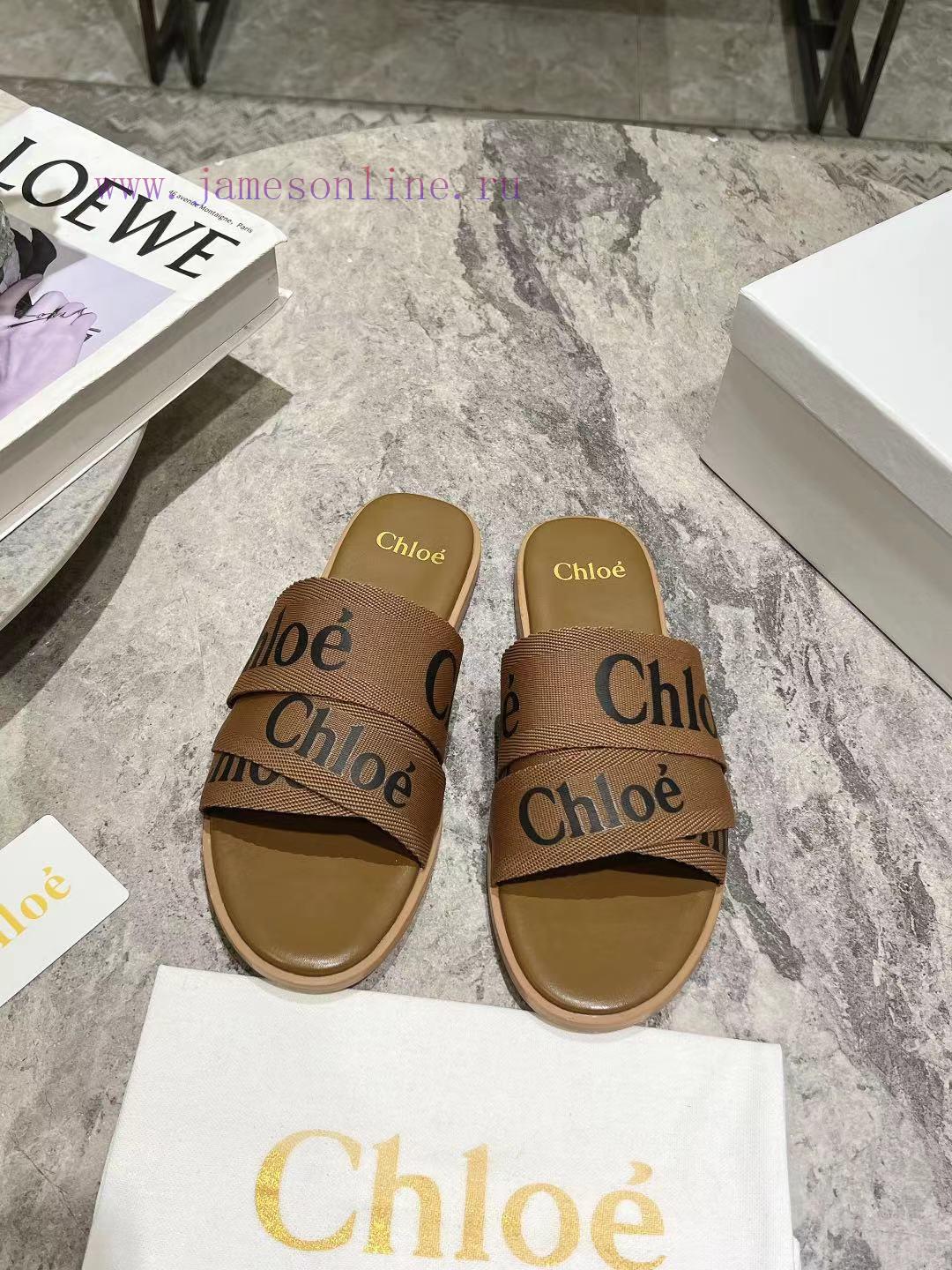 Purchase Grade Chloe/Chloe Classic Spring/Summer Knitted Strap SlippersChloe Spring/Summer Coll 38lscvug - Image 2