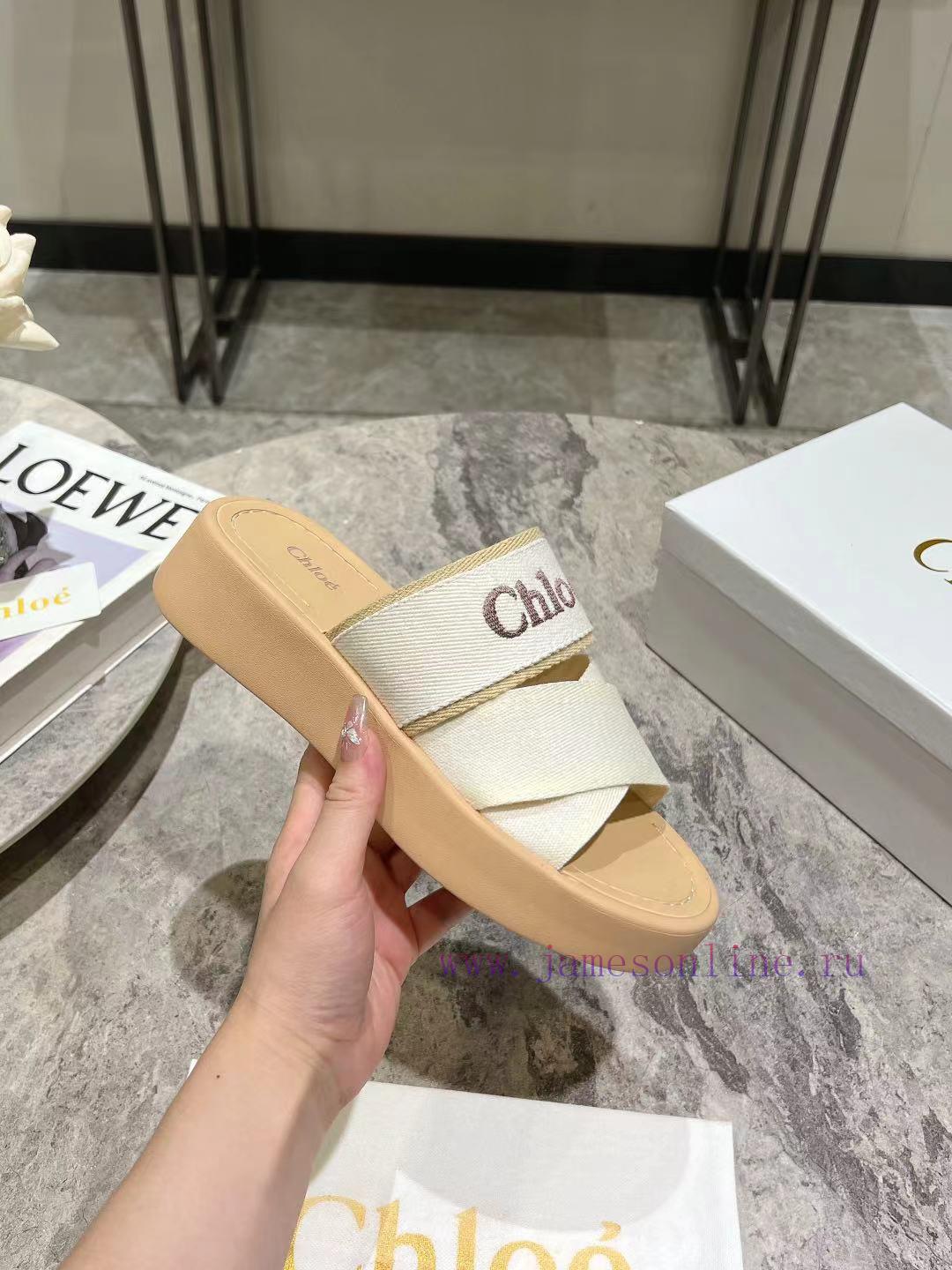 Purchase Grade Chloe/Chloe Classic Spring/Summer Knitted Strap SlippersChloe Spring/Summer Coll qz5mpzas - Image 7