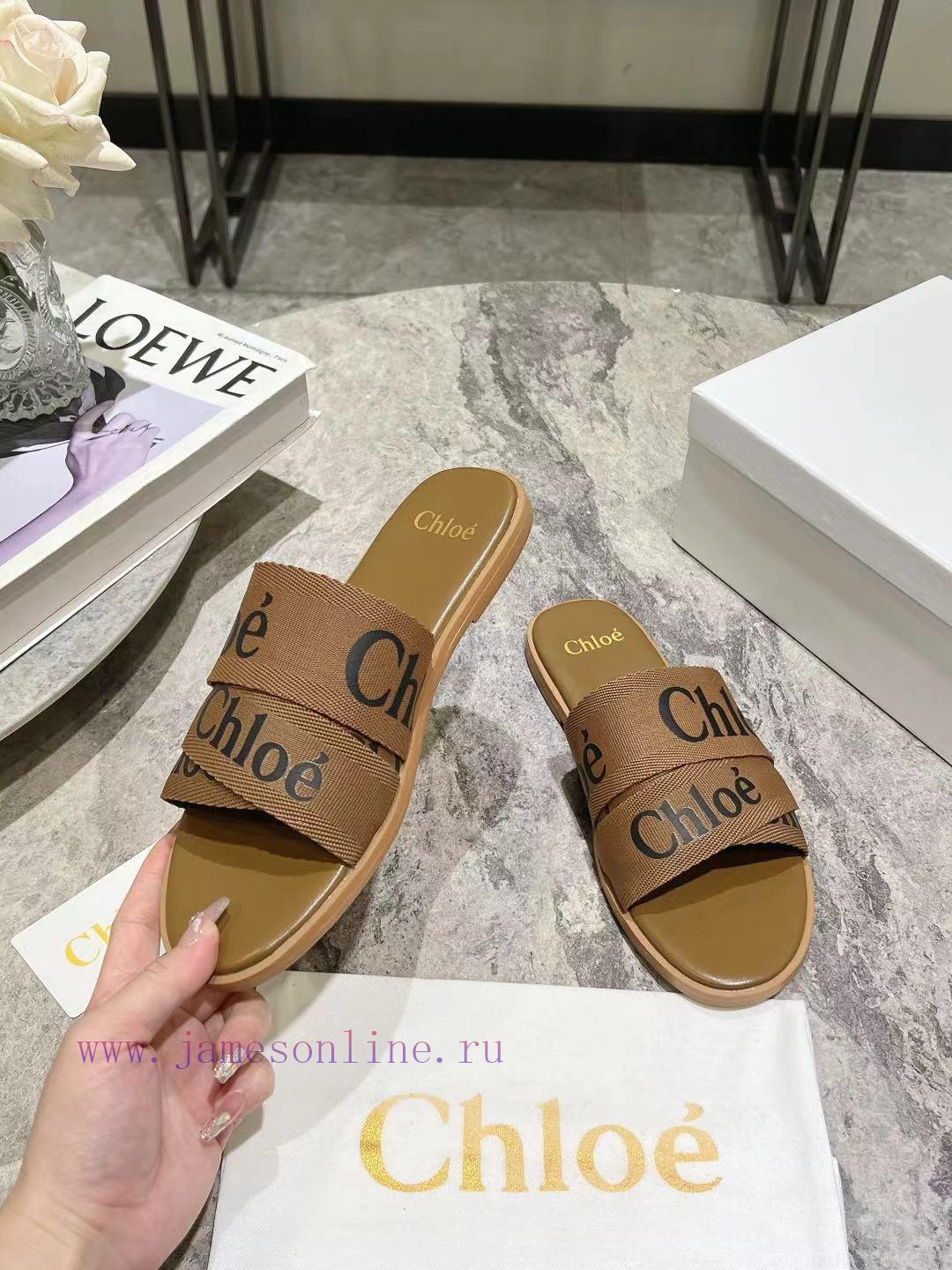 Purchase Grade Chloe/Chloe Classic Spring/Summer Knitted Strap SlippersChloe Spring/Summer Coll 38lscvug - Image 5