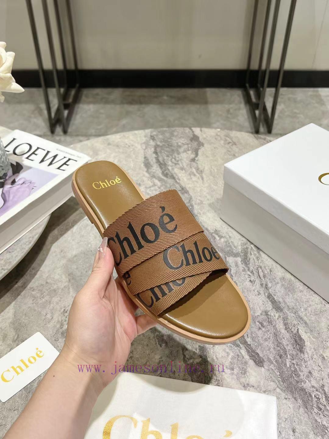Purchase Grade Chloe/Chloe Classic Spring/Summer Knitted Strap SlippersChloe Spring/Summer Coll 38lscvug - Image 7