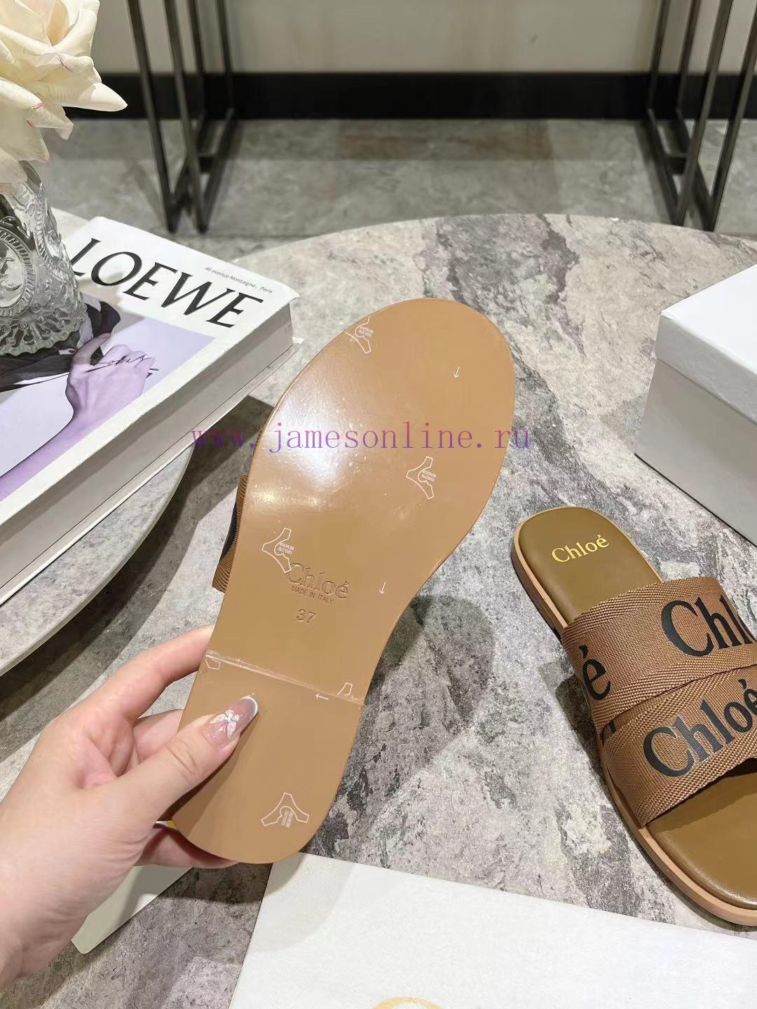 Purchase Grade Chloe/Chloe Classic Spring/Summer Knitted Strap SlippersChloe Spring/Summer Coll 38lscvug - Image 8