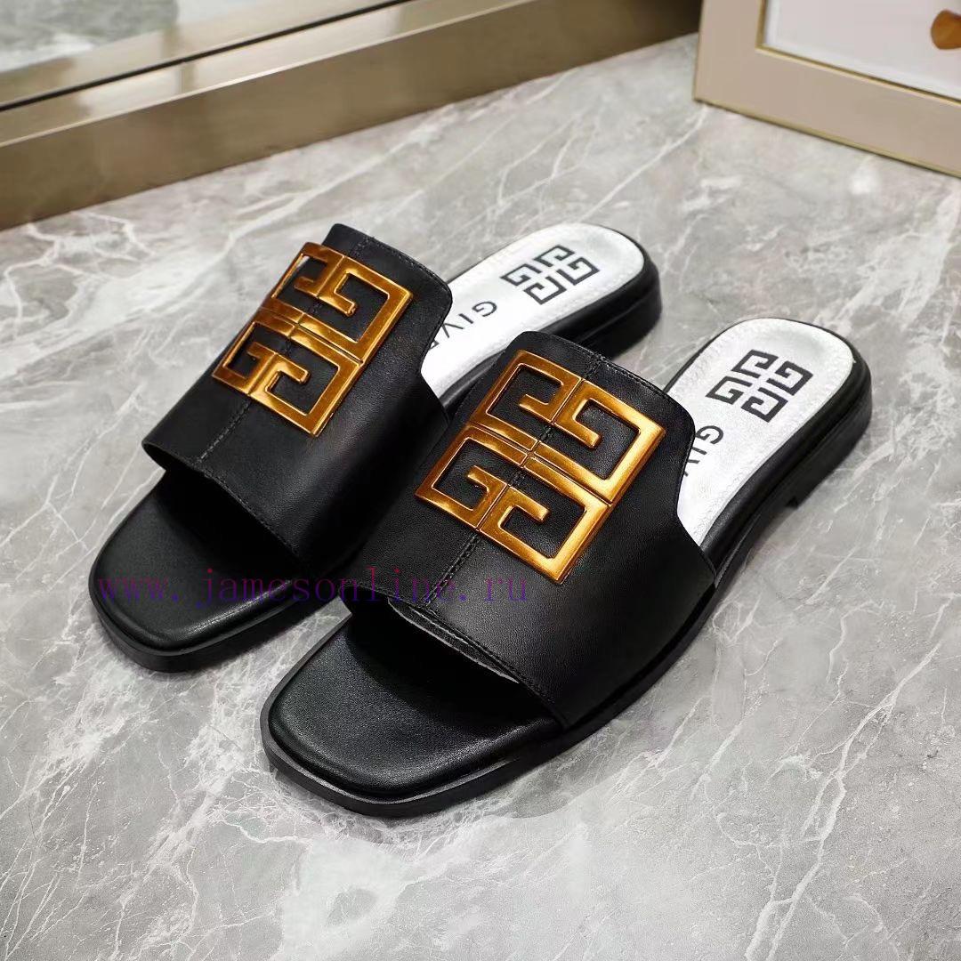 GIVENCHY/Givenchy Open Toed Flat Slippers Have Been Shipped Featuring A Metal Buckle With The B nrigi0vh - Image 3