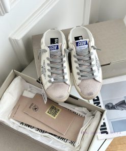 Long Term Production Of Goods Order InquirySilver Star Half Dragged Couple's Golden Goose Delux qkt4c6as