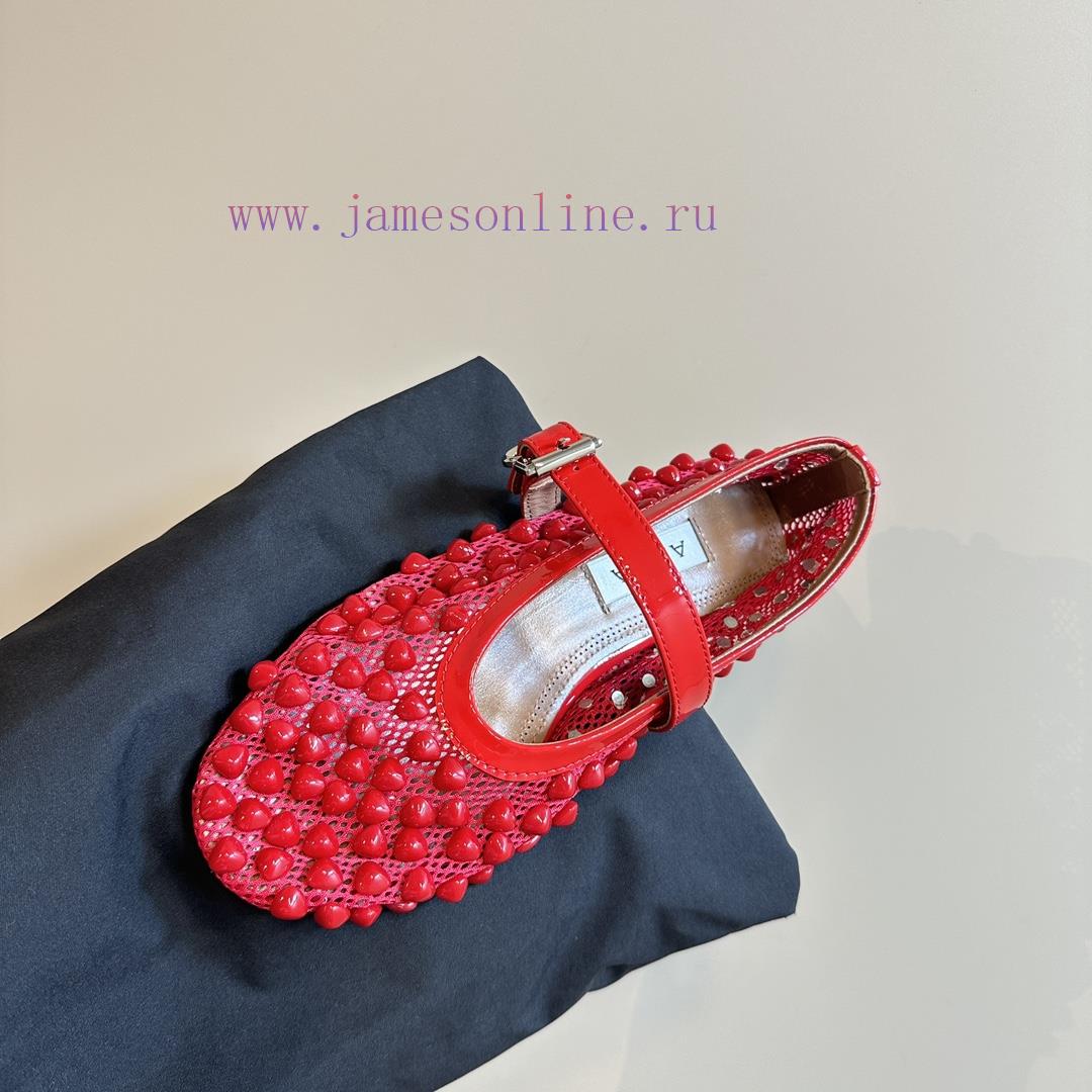 AlAIA | Classic Retro Mesh Of AlAIAPearl Mary Jane ShoesFull Of Girlish Style With Both Modern 6ocxn84g - Image 9