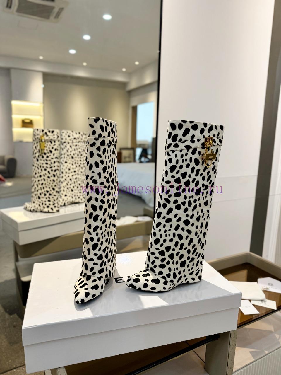 Price "Authentic CustomizationGIVENCHY0/𝐒𝐒𝐧𝐞𝐰 New High-heeled Boots The Latest In The MarketGiv a7u46hh1 - Image 5