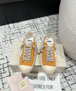 Top Couple Style𝐆𝐨𝐥𝐝𝐞𝐧 𝐆𝐨𝐨𝐬𝐞 𝐒𝐮𝐩𝐞𝐫𝐬𝐭𝐚𝐫｜Golden Goose Deluxe Brand 24/  New Apricot Skin White St vfr7b3g8