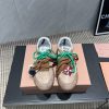 Top TierMiumiu 2025 Vs Latest Popular Casual Shoe SeriesColor Blocked Windmill Buckle Casual Sh ic200c4m