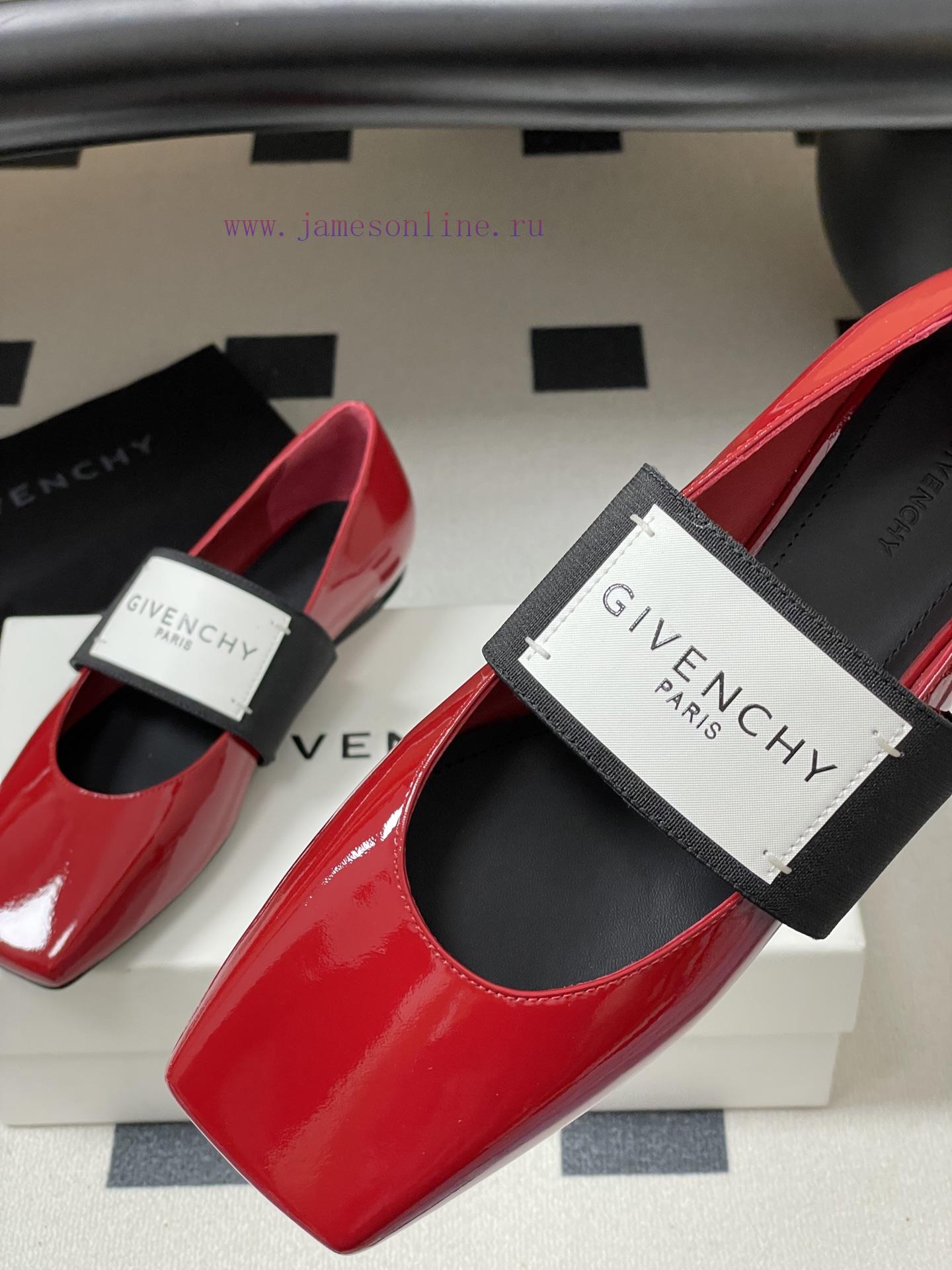 2025Fw Early Autumn New GIVENCHY Givenchy Zhang Ruonan Same Style Sliced Square Ballet Flat Sho 6a39dxc3 - Image 10