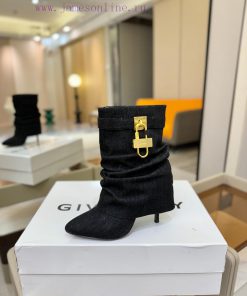 PriceAuthentic CustomizationGIVENCHY 𝐒𝐒𝐧𝐞𝐰 High-heeled Slim Heeled Boots The Most Popular On Th u7apmk32