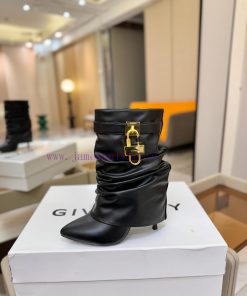 PriceAuthentic CustomizationGIVENCHY 𝐒𝐒𝐧𝐞𝐰 High-heeled Slim Heeled Boots The Most Popular On Th ids2nm7t