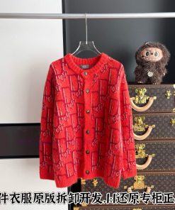 Dior Jacquard Mohair Cardigan Whole Piece Purchased Developed And Crafted By Zp Original Develo q89adla0