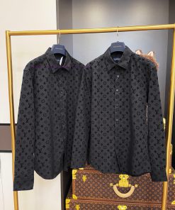 LV Classic Plush Long Sleeve Shirt Whole Piece Procurement Zp Development And Creation Original 0db04i7z